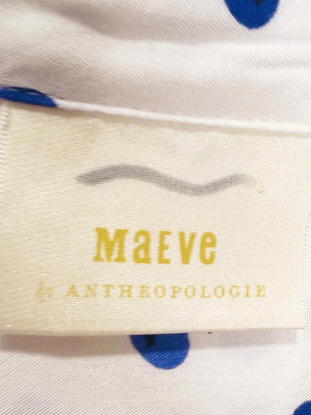 Maeve Anthropologie Blithe Blueberry Blouse Button Up - Picture 10 of 13